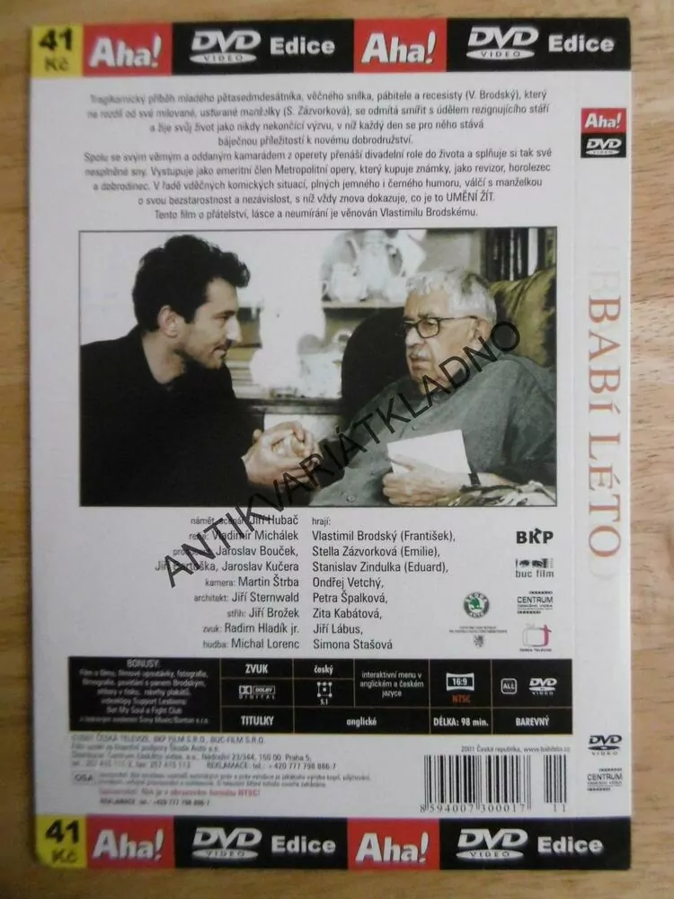 BABÍ LÉTO, DVD FILM 