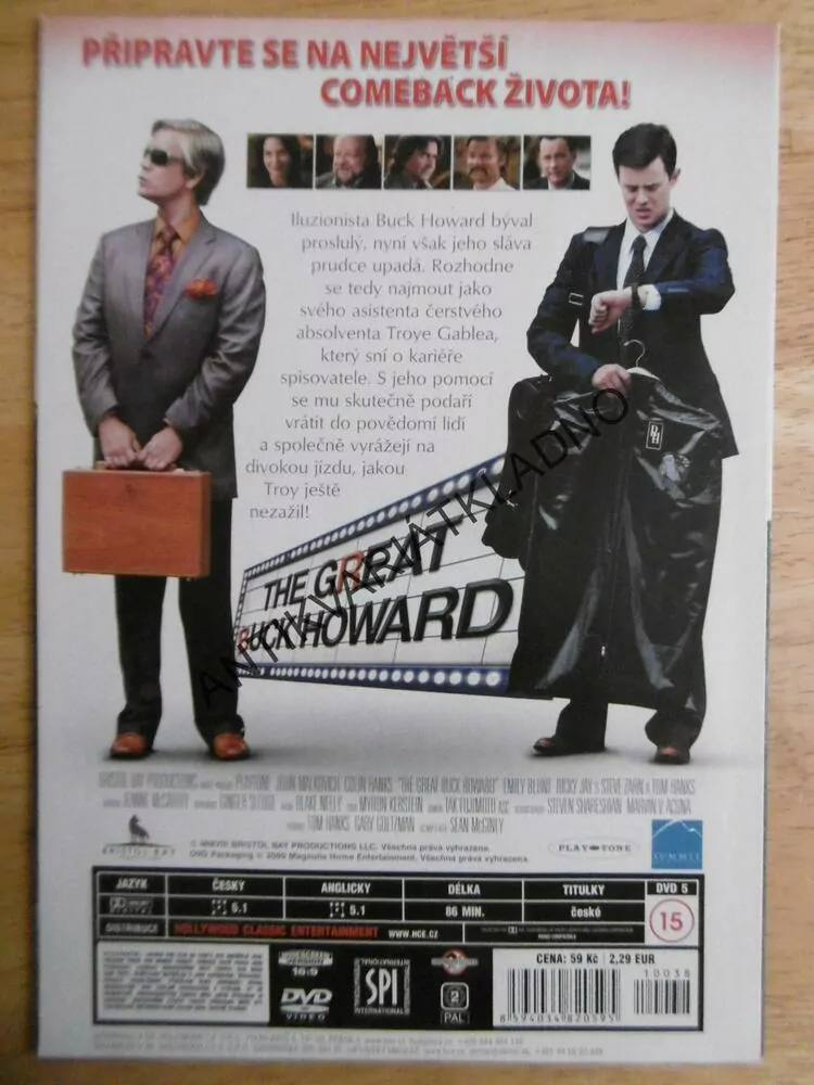 KOUZLA PANA HOWARDA, DVD FILM 