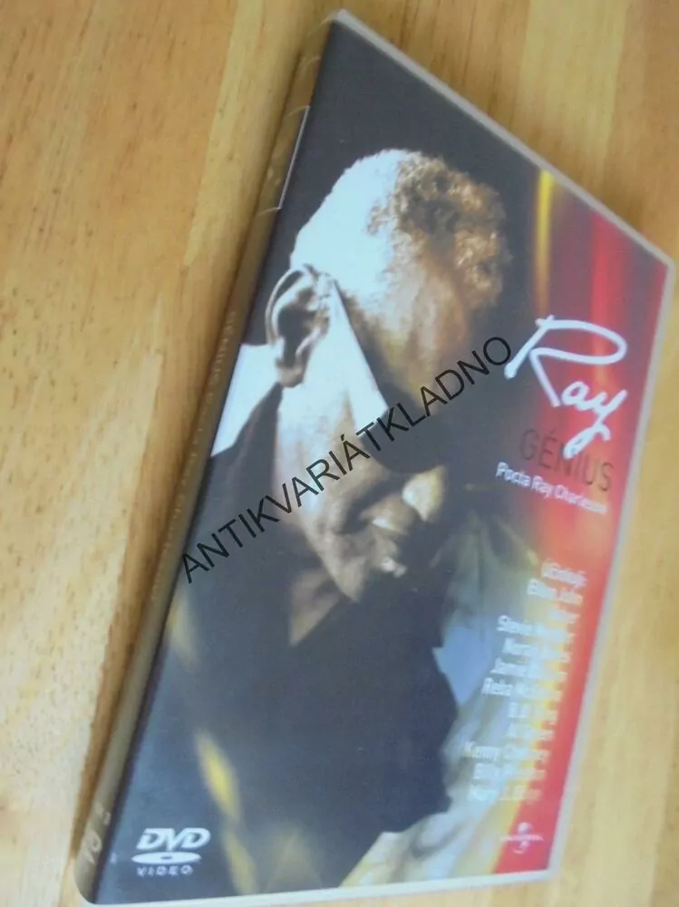 DVD HUDBA- RAY CHARLES, GÉNIUS, POCTA RAYOVI