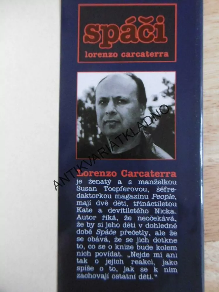 SPÁČI, LORENZO CARCATERRA,**an