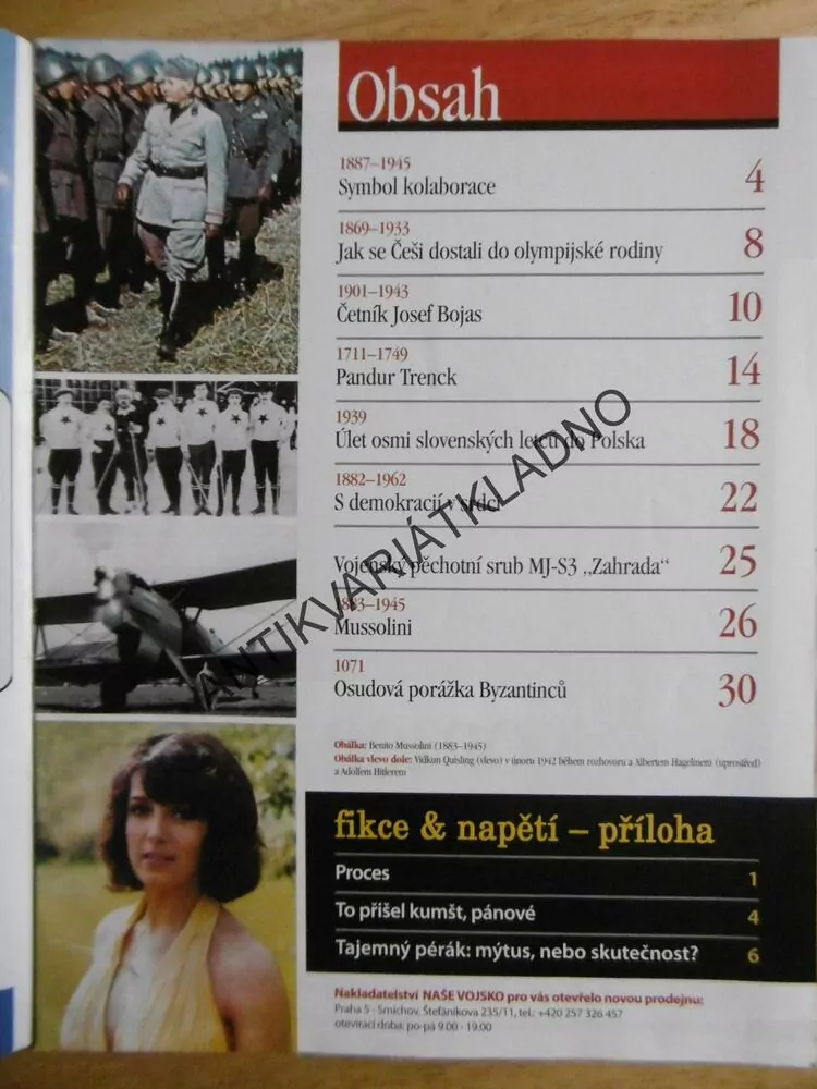 FAKTA A SVĚDECTVÍ,3/2010,ČASOPIS HISTORIE,VÁLKA