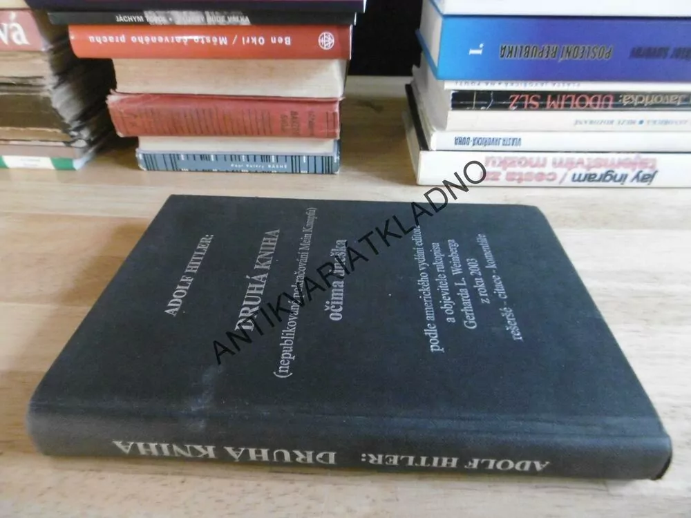 MEIN KAMPF: ADOLF HITLER DRUHÁ KNIHA OČIMA DNEŠKA, NEPUBLIKOVANÉ POKRAČOVÁNÍ, ČESKY, MŮJ BOJ , VÁLKA, 2004