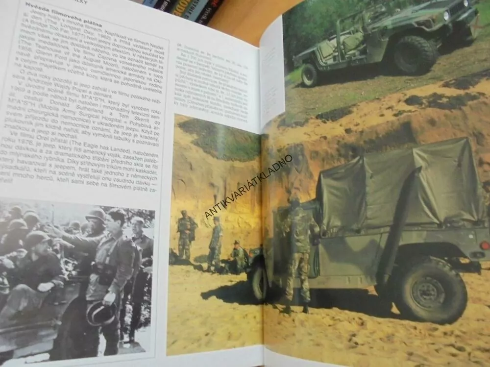 JEEP JEDE DO VÁLKY, WILLIAM FOWLER, DOPRAVA, VÁLKA, **an