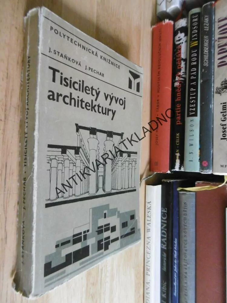 TISÍCILETÝ VÝVOJ ARCHITEKTURY, STAŇKOVÁ, PECHAR, ARCHITEKTURA