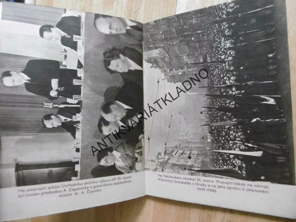 JAK TO BYLO V ÚNORU, ALOIS SVOBODA, TUČKOVÁ, SVOBODOVÁ, 1949