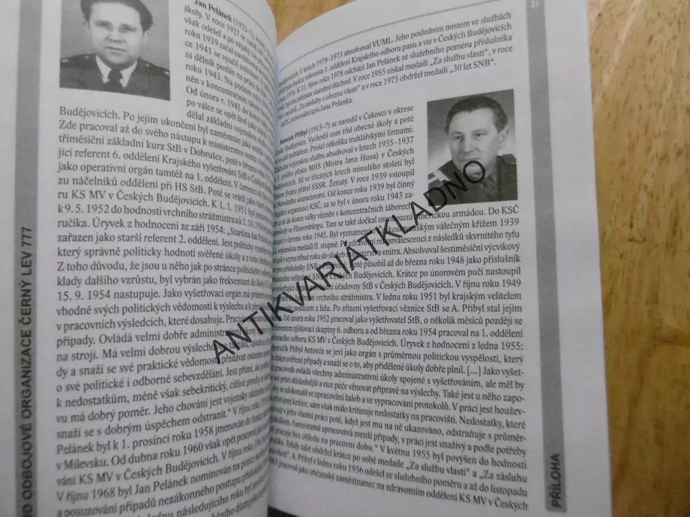 OSUD ODBOJOVÉ ORGANIZACE ČERNÝ LEV 777, TOMÁŠ BURSÍK
