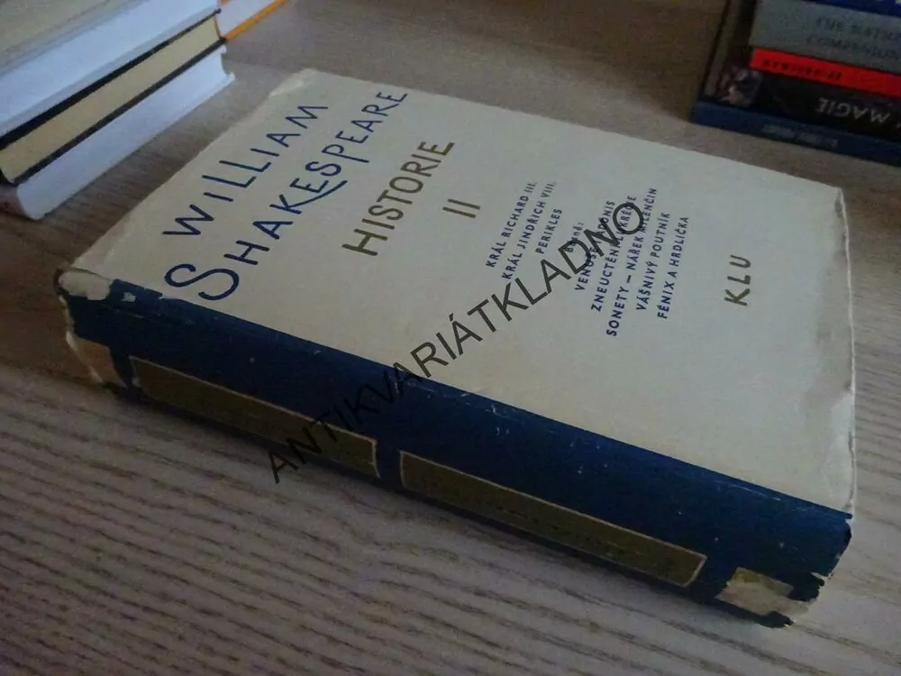 TRAGÉDIE 2., WILLIAM SHAKESPEARE, **an