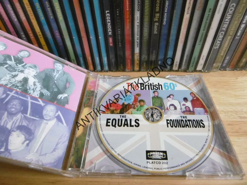 THE BRITISH 60´S, THE EQUALS, THE FOUNDATIONS, CD