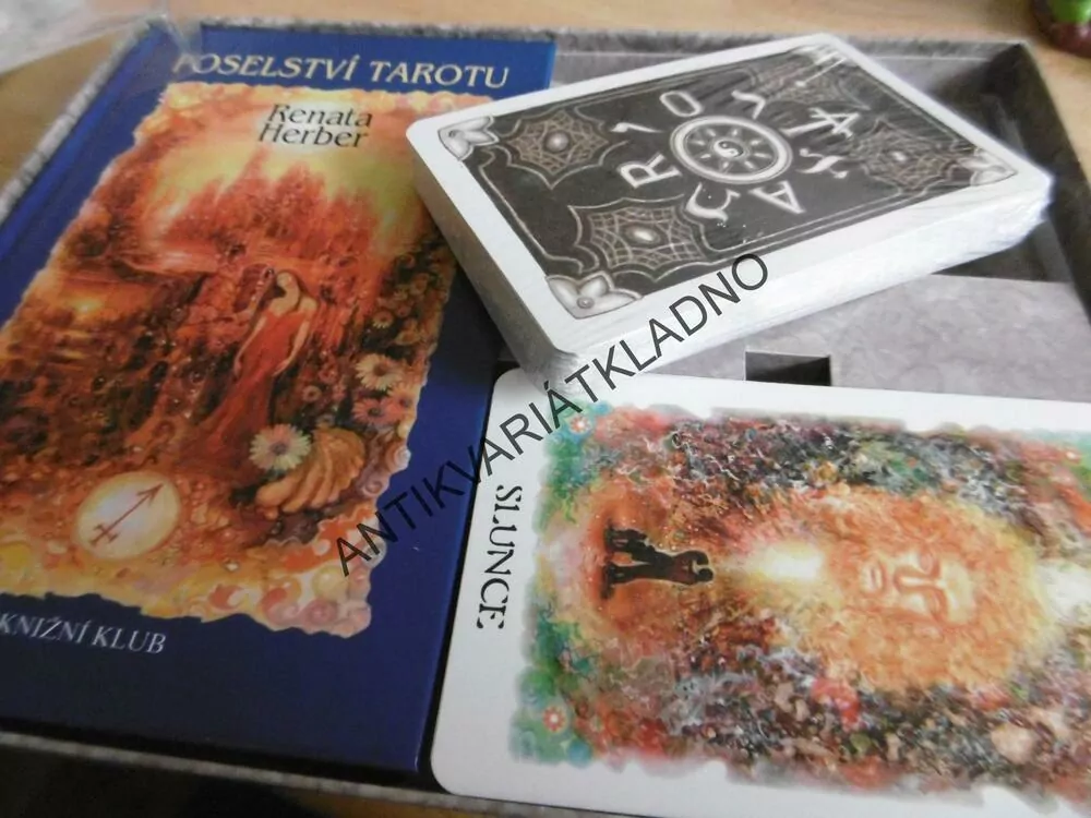 POSELSTVÍ TAROTU, RENATA HERBER,TAROT KNIHA + KARTY V KRABICI