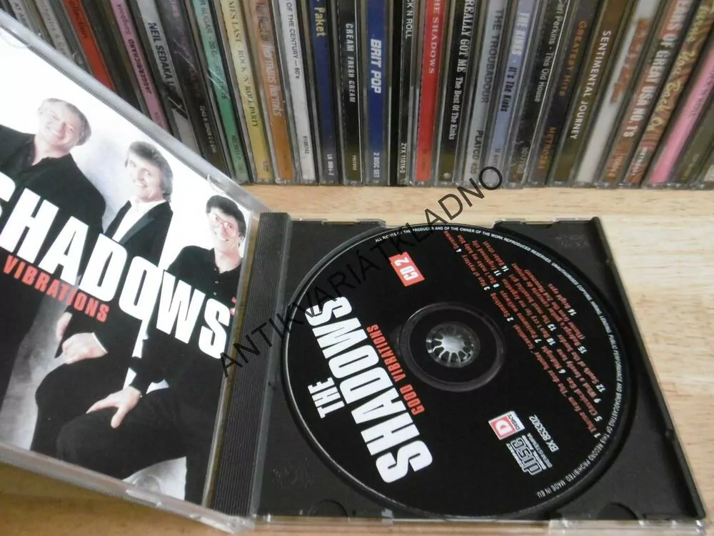 THE SHADOWS, GOOD VIBRATIONS, CD