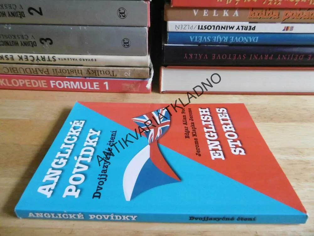 ANGLICKÉ POVÍDKY, ENGLISH STORIES, E.A. POE, J.K. JEROME, DVOJJAZYČNÉ, **an