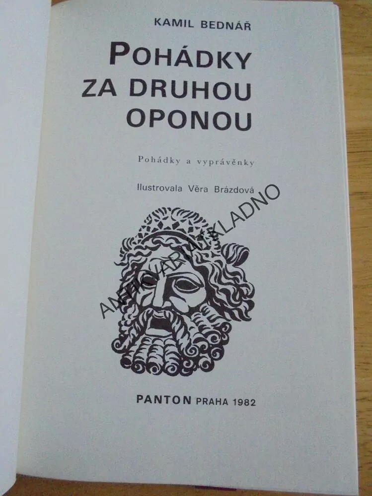 POHÁDKY ZA DRUHOU OPONOU, KAMIL BEDNÁŘ,BRÁZDOVÁ