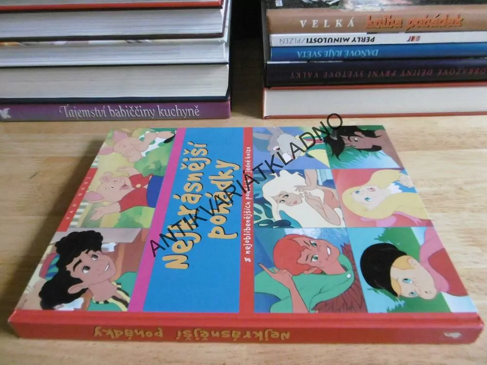 NEJKRÁSNĚJŠÍ POHÁDKY, 8 NEJOBLÍBENĚJŠÍCH POHÁDEK V JEDNÉ KNIZE, **an