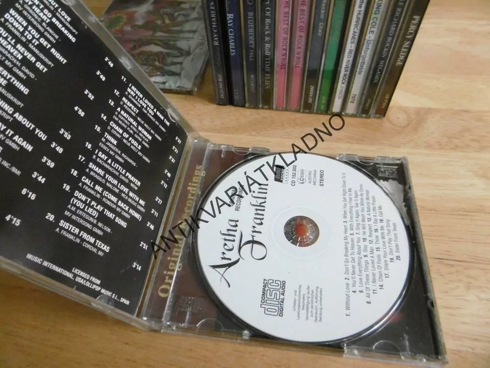 ARETHA FRANKLIN,  CD HUDBA