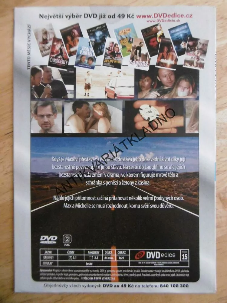 DIVOKÁ JÍZDA, DVD FILM 