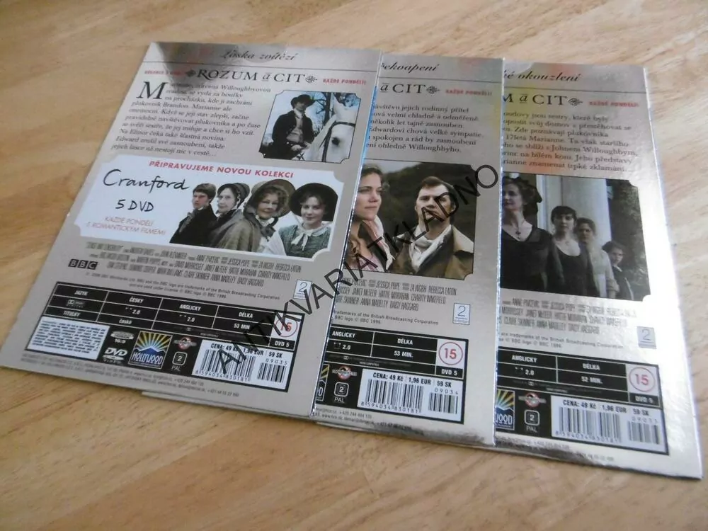 ROZUM A CIT 1-3, 3 DVD FILM