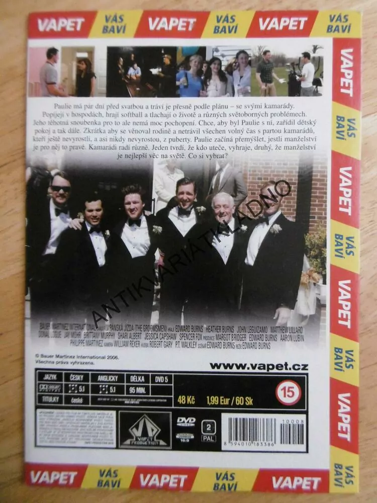 PÁNSKÁ JÍZDA, DVD FILM