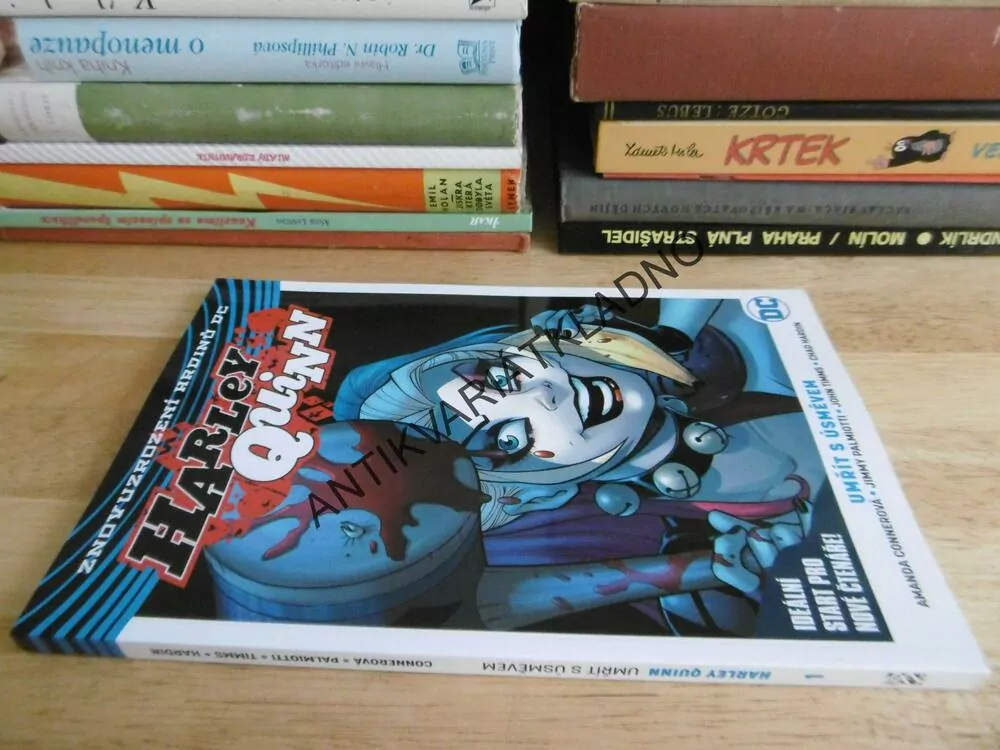 HARLEY QUINN, UMŘÍT S ÚSMĚVEM, KOMIKS DC COMICS, **an