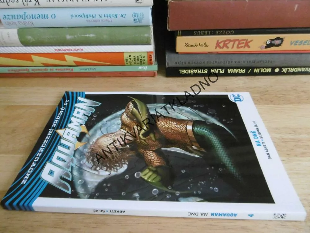 AQUAMAN, NA DNĚ, KOMIKS DC COMICS, **an