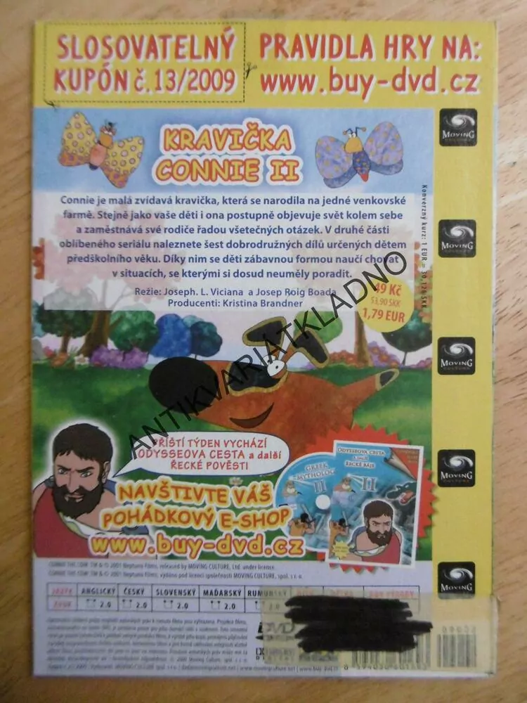 KRAVIČKA CONNIE II., DVD FILM POHÁDKA
