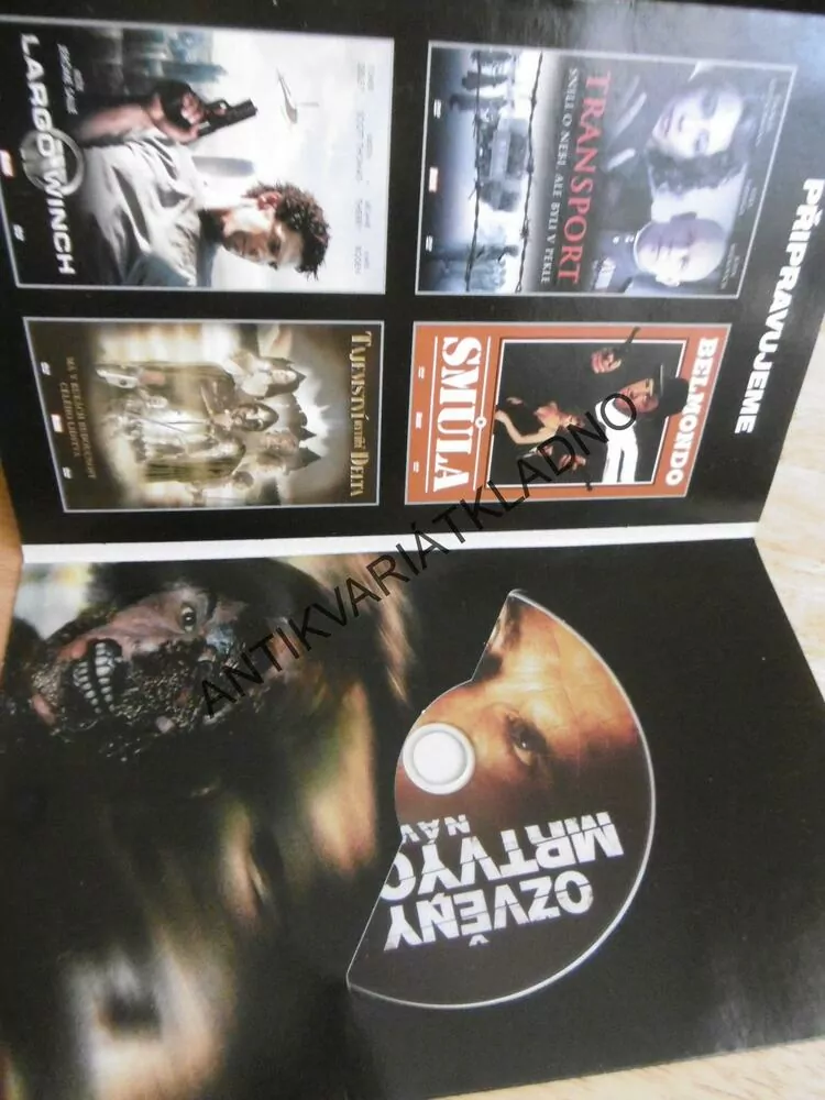 OZVĚNY MRTVÝCH, NÁVRAT, DVD FILM  