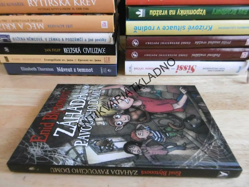 ZÁHADA PAVOUČÍHO DOMU, ENID BLYTONOVÁ, **an