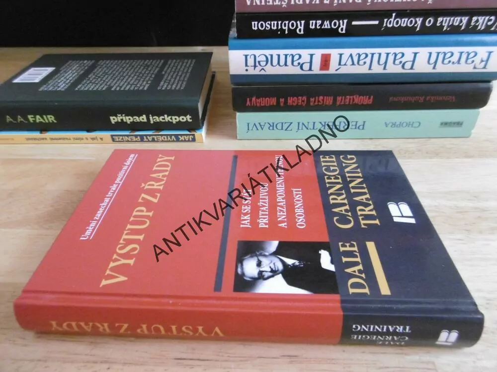 VYSTUP Z ŘADY, JAK SE STÁT PŘITAŽLIVOU OSOBNOSTÍ, DALE CARNEGIE TRAINING, **an