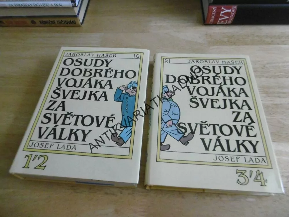 OSUDY DOBRÉHO VOJÁKA ŠVEJKA ZA SVĚTOVÉ VÁLKY 1-4, JAROSLAV HAŠEK,JOSEF LADA