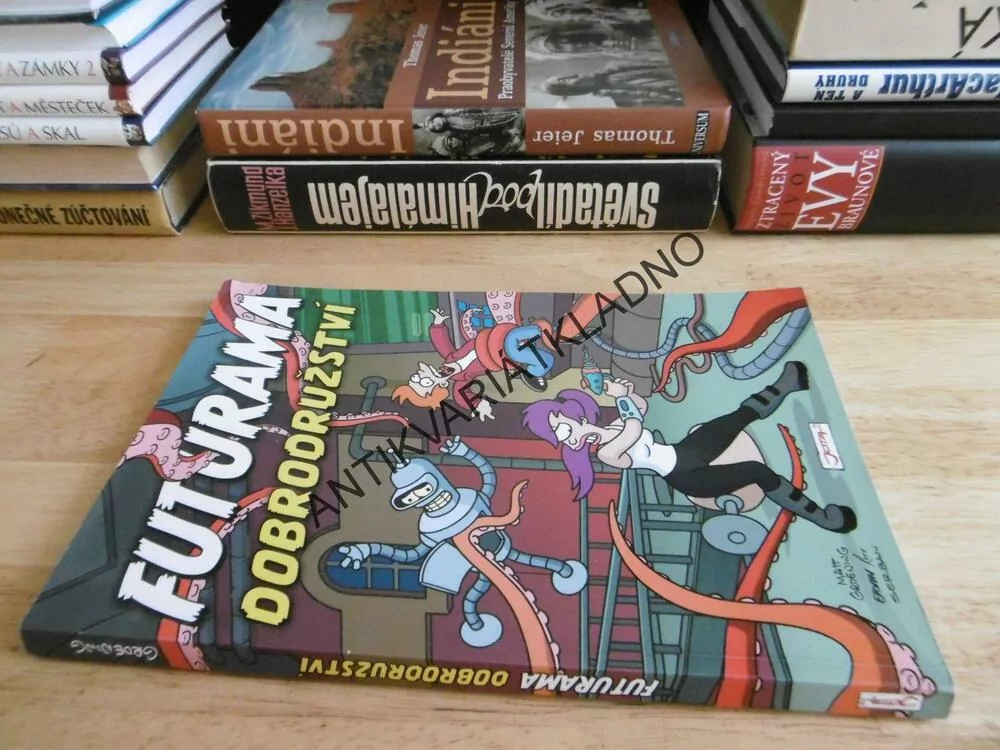 FUTURAMA DOBRODRUŽSTVÍ, KOMIKS, **an