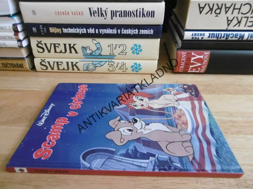 SCAMP V CIRKUSE, WALT DISNEY