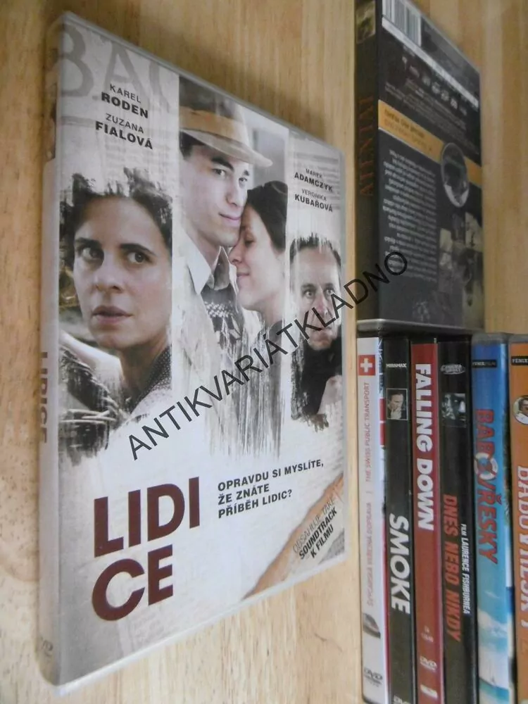 LIDICE, RODEN, FIALOVÁ, ADAMCZYK, KUBAŘOVÁ, DVD FILM