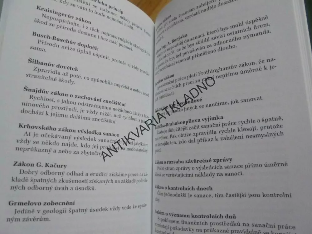 MURPHYHO EKOLOGICKÉ ZÁKONY PRO KAŽDÉHO, IVAN LANDA, **an