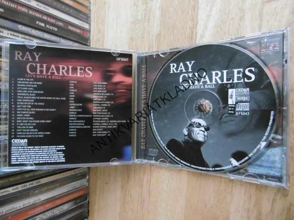 RAY CHARLES, LET´S HAVE A BALL, CD