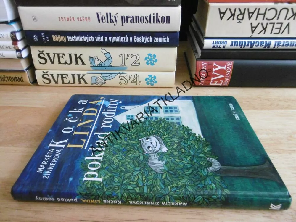 KOČKA LINDA, POKLAD RODINY, MARKÉTA ZINNEROVÁ, PETRA JELENOVÁ, **an