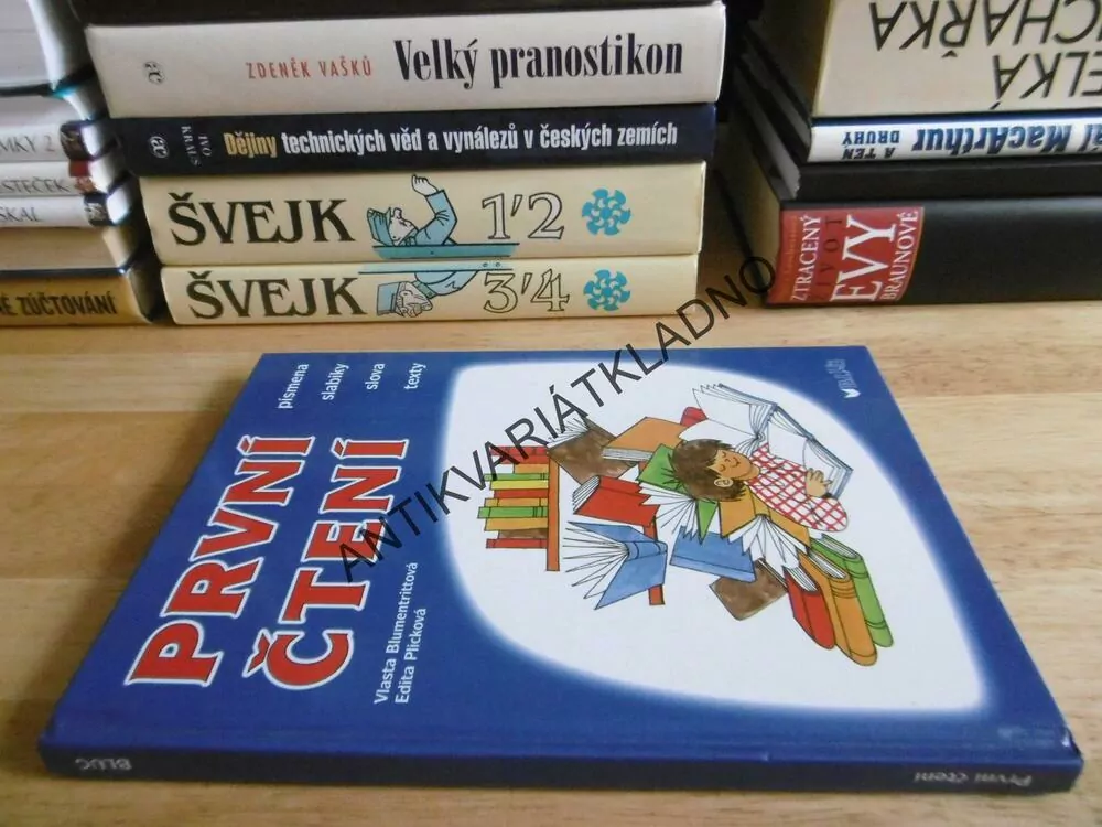 PRVNÍ ČTENÍ PÍSMENA, SLABIKY SLOVA TEXTY, VLASTA BLUMENTRITTOVÁ, EDITA PLICKOVÁ, **an
