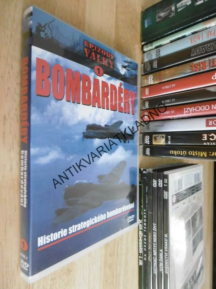 BOMBARDÉRY, EPIZODY VÁLKY 1., DVD FILM DOKUMENT