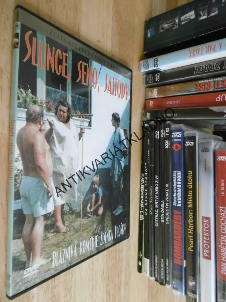 SLUNCE, SENO, JAHODY, DVD FILM 