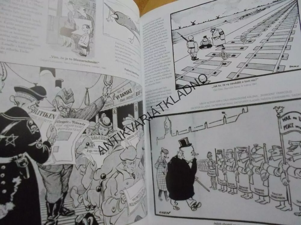 DRUHÁ SVĚTOVÁ VÁLKA V KRESBÁCH A KARIKATURY,BRYANT, **an