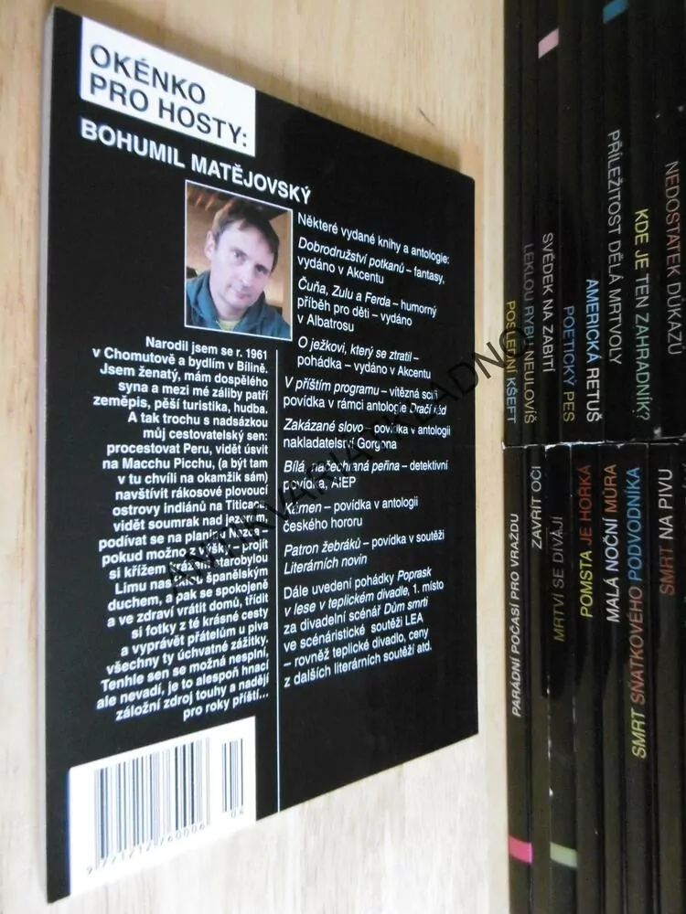 ZLEVNĚNÉ ENDORFINY A DALŠÍ KRIMINÁLNÍ PŘÍBĚHY
