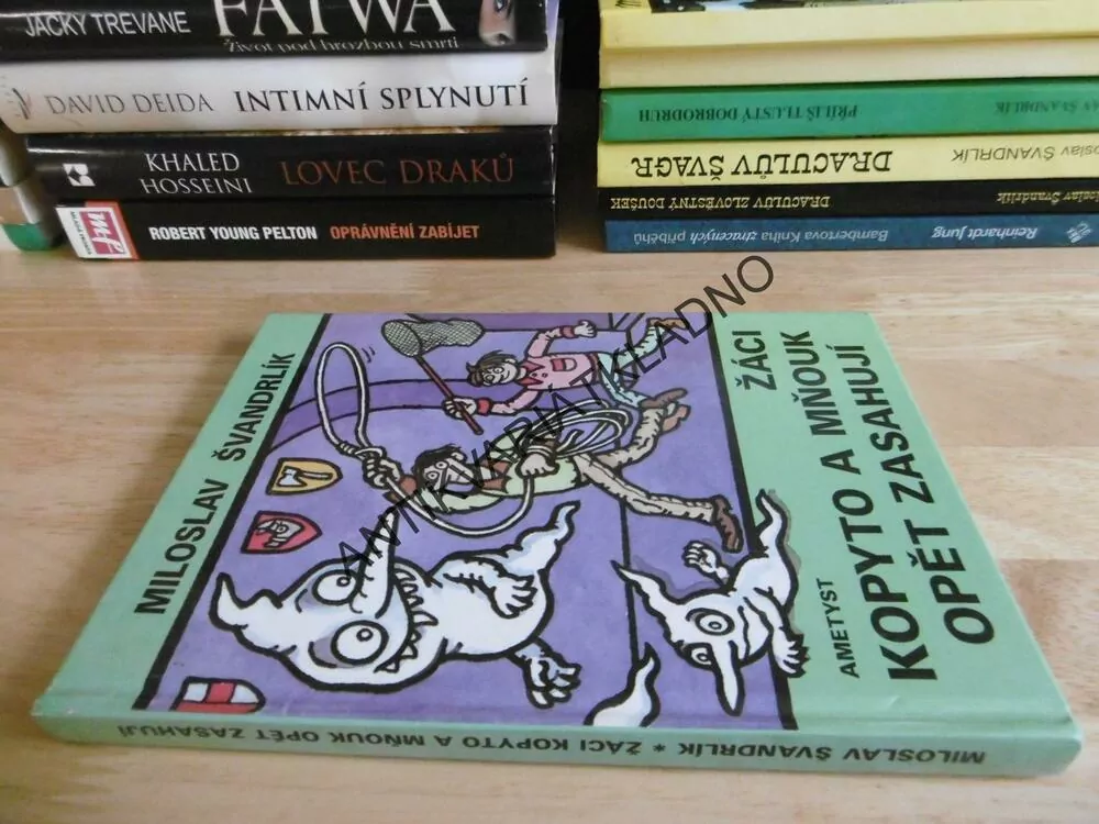 ŽÁCI KOPYTO A MŇOUK OPĚT ZASAHUJI, ŠVANDRLÍK, NEPRAKTA, **an