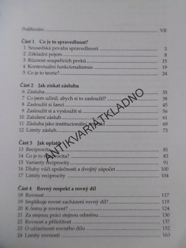PRVKY SPRAVEDLNOSTI, DAVID SCHMIDTZ, FILOSOFIE,
