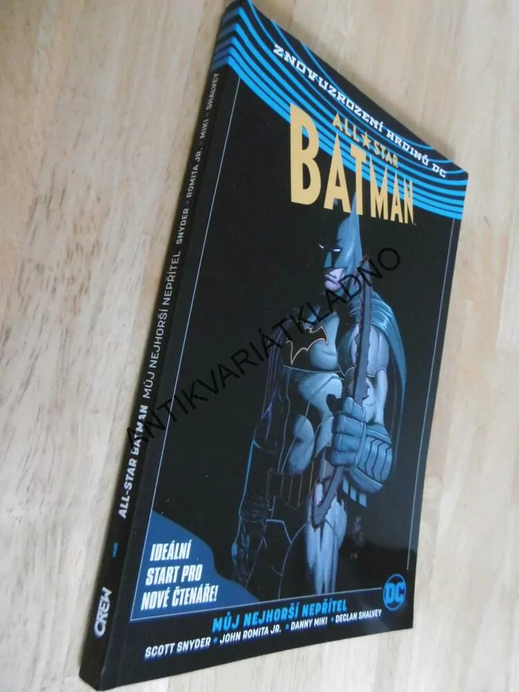 BATMAN, ALL STAR, MŮJ NEJHORŠÍ NEPŘÍTEL, KOMIKS DC COMICS, **an