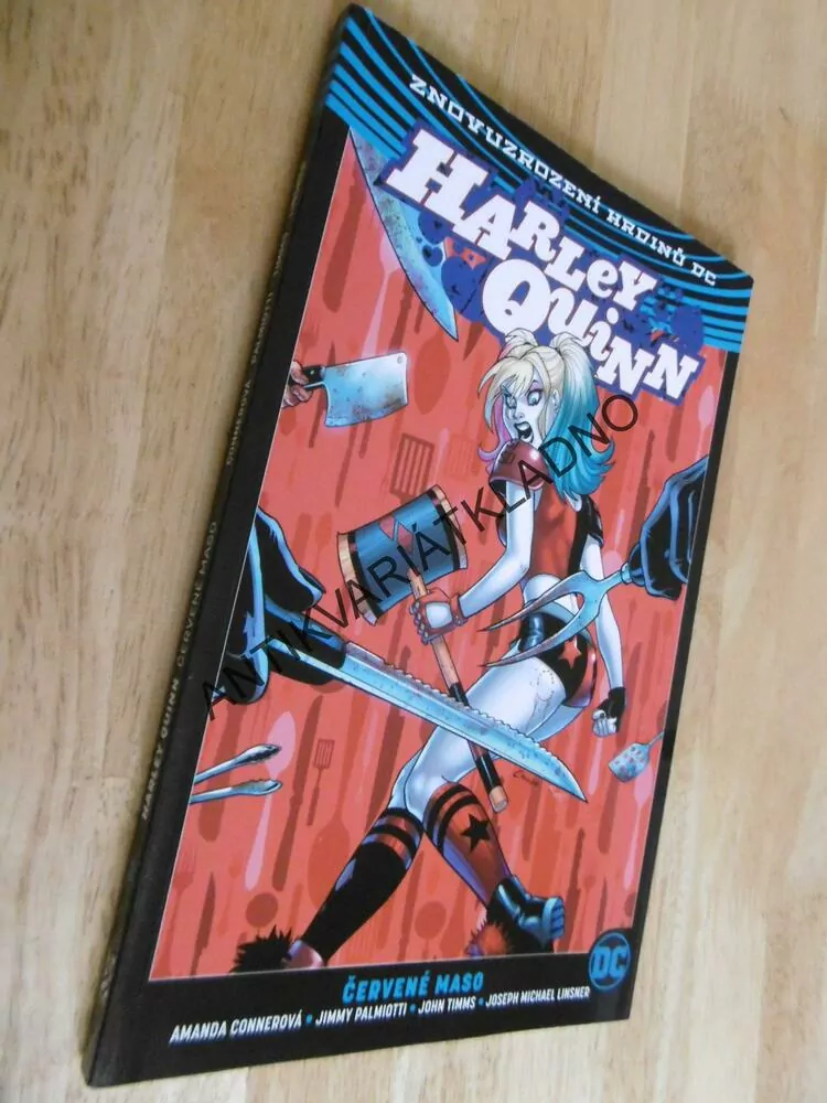 HARLEY QUINN, ČERVENÉ MASO, KOMIKS DC COMICS, **an