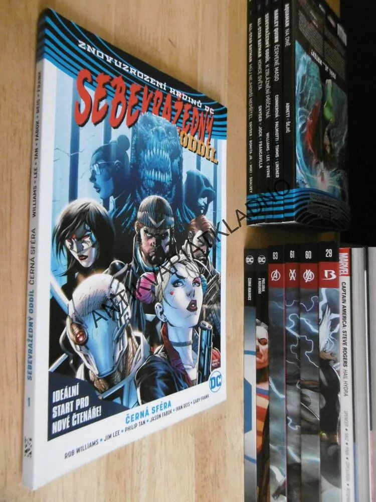 SEBEVRAŽEDNÝ ODDÍL, ČERNÁ SFÉRA, KOMIKS DC COMICS, **an