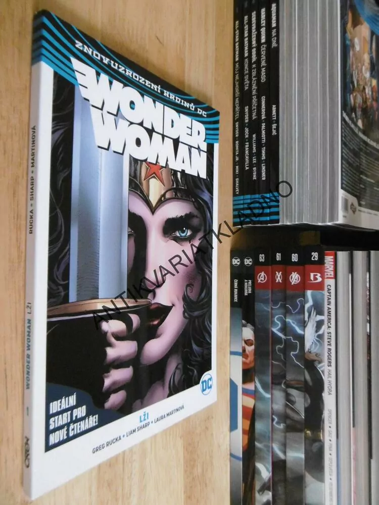 WONDER WOMAN, LŽI, KOMIKS DC COMICS, **an