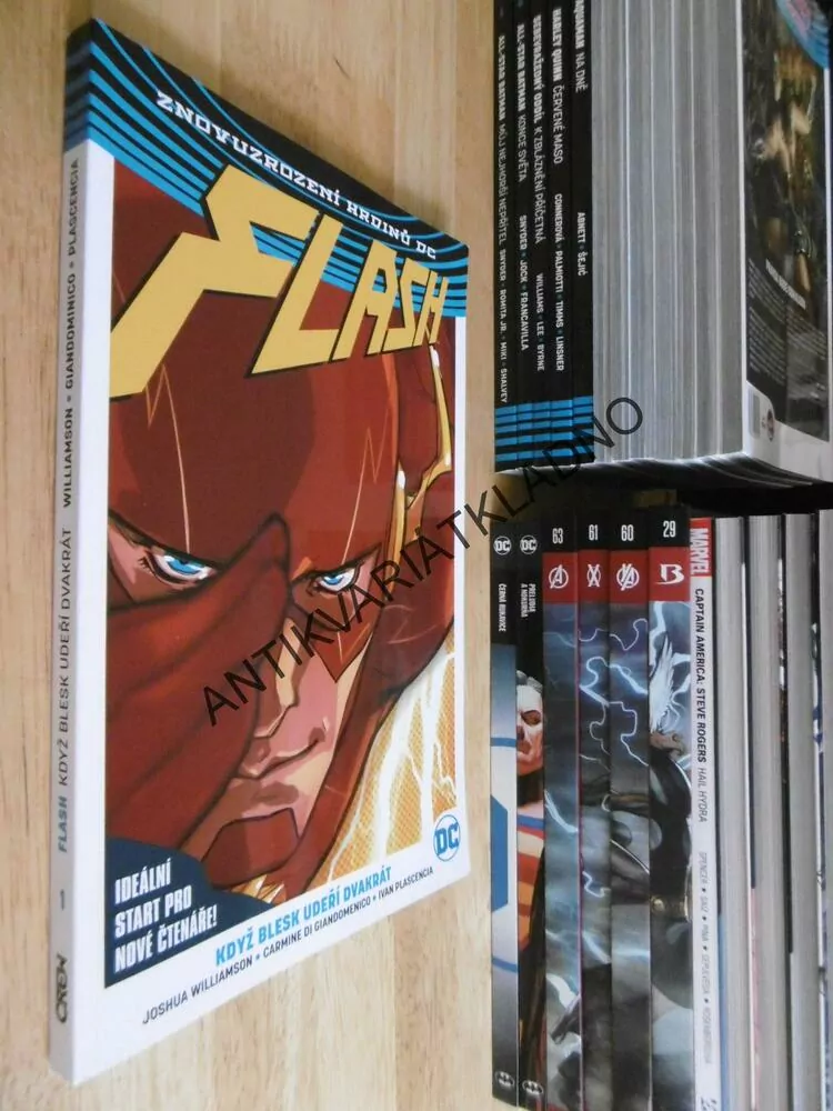 FLASH, KDYŽ UDEŘÍ BLESK DVAKRÁT, KOMIKS DC COMICS, **an