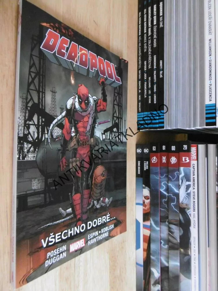 DEADPOOL, VŠECHNO DOBRÉ..., KOMIKS MARVEL, **an