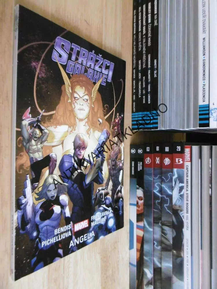 STRÁŽCI GALAXIE, ANGELA, KOMIKS MARVEL, **an