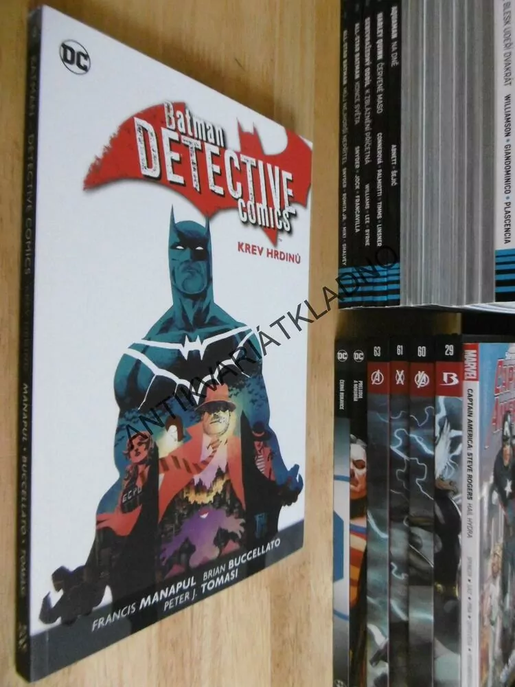 BATMAN, DETECTIVE COMICS, KREV HRDINŮ, KOMIKS DC COMICS, **an