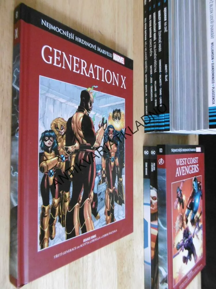 GENERATION X, KOMIKS MARVEL 61., **an
